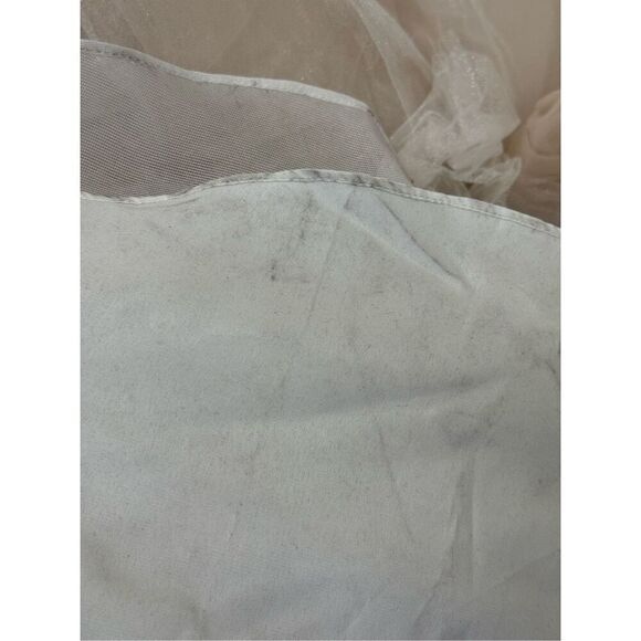 Wtoo Allegra Wedding Dress Gown in Antique White Size 10 (fits like an 8) - Picture 12 of 13